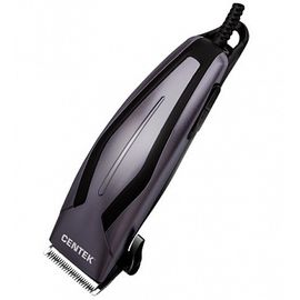  Машинка для стрижки Centek CT-2128 (чер/фиолет)  срез 0...12мм, производительный мотор, шнур 1.8м 