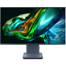  Моноблок Acer Aspire S32-1856 (DQ.BL6CD.003) 31.5" WQHD i7 1260P (1.5) 16Gb SSD1Tb Iris Xe CR noOS GbitEth WiFi BT 180W клавиатура мышь Cam серый 