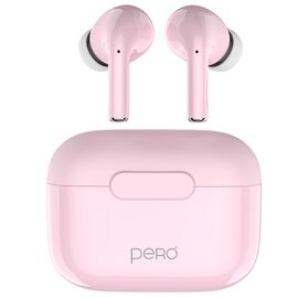  Беспроводные наушники PERO TWS06 COMFORT Pink 