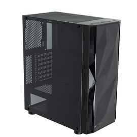  Корпус Formula F-3401 (V1) черный без БП ATX 3x120mm 2xUSB2.0 1xUSB3.0 audio bott PSU 