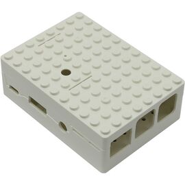  Корпус ACD RA181 white для микрокомпьютера Raspberry Pi 3 White ABS Plastic Building Block case for Raspberry Pi 3 
