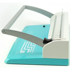  Переплетчик Гелеос БП13ПББ A4/перф.13л.сшив/макс.450л./пластик.пруж. (6-51мм) 