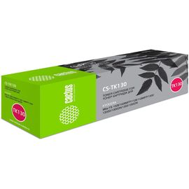  Тонер-картридж Cactus CS-TK130 для принтера Kyocera Mita FS-1028MFP/1128MFP, черный, 7200 стр. 